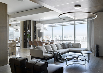 現(xiàn)代感滿滿的舒適公寓